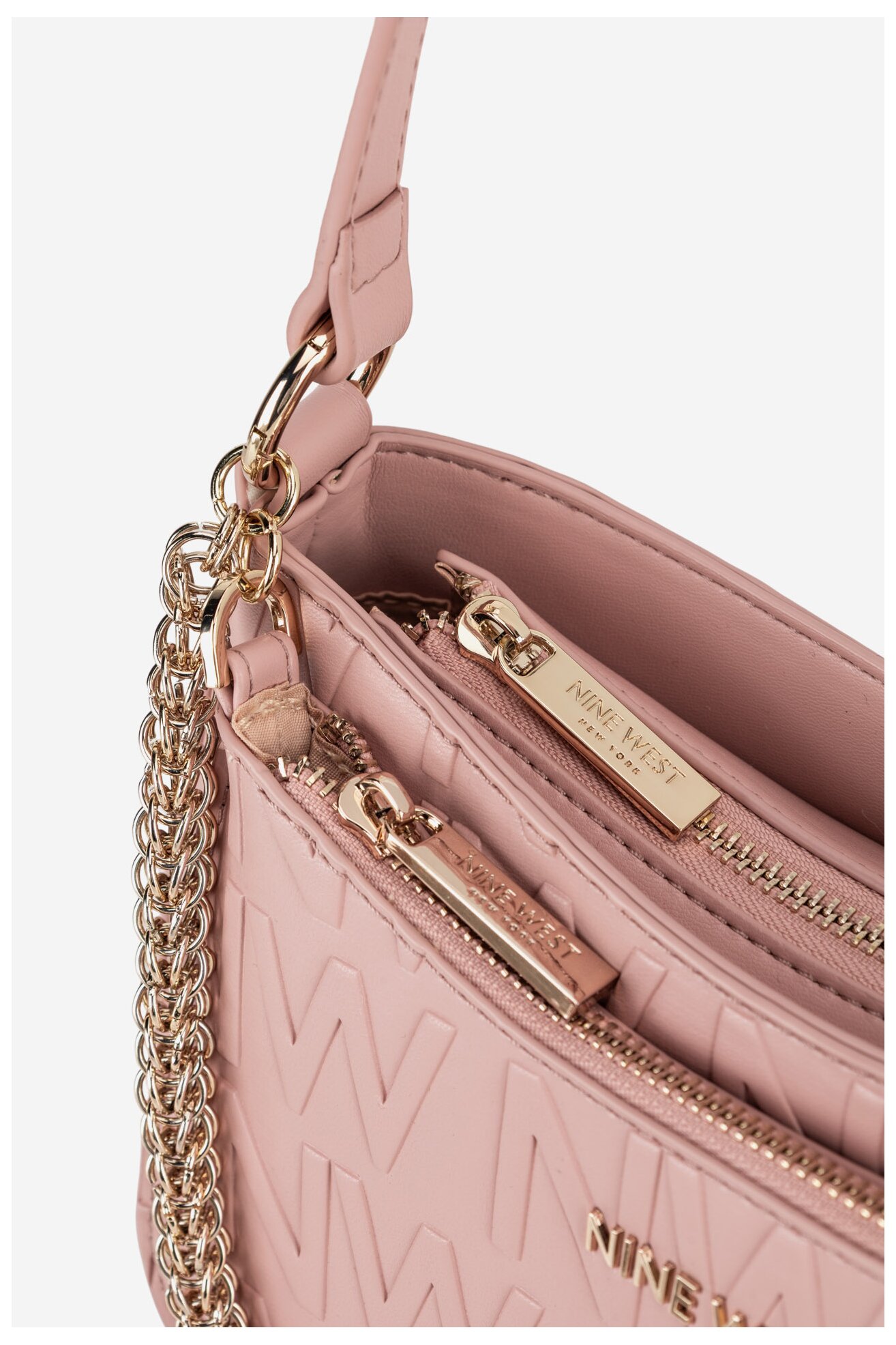 Torebka NINE WEST LX10045 Różowy