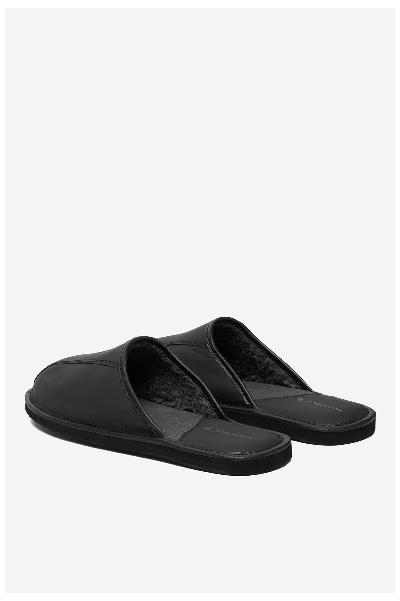 Papuče Home&Relax CEO-SLIP-04 MI25 CRNA