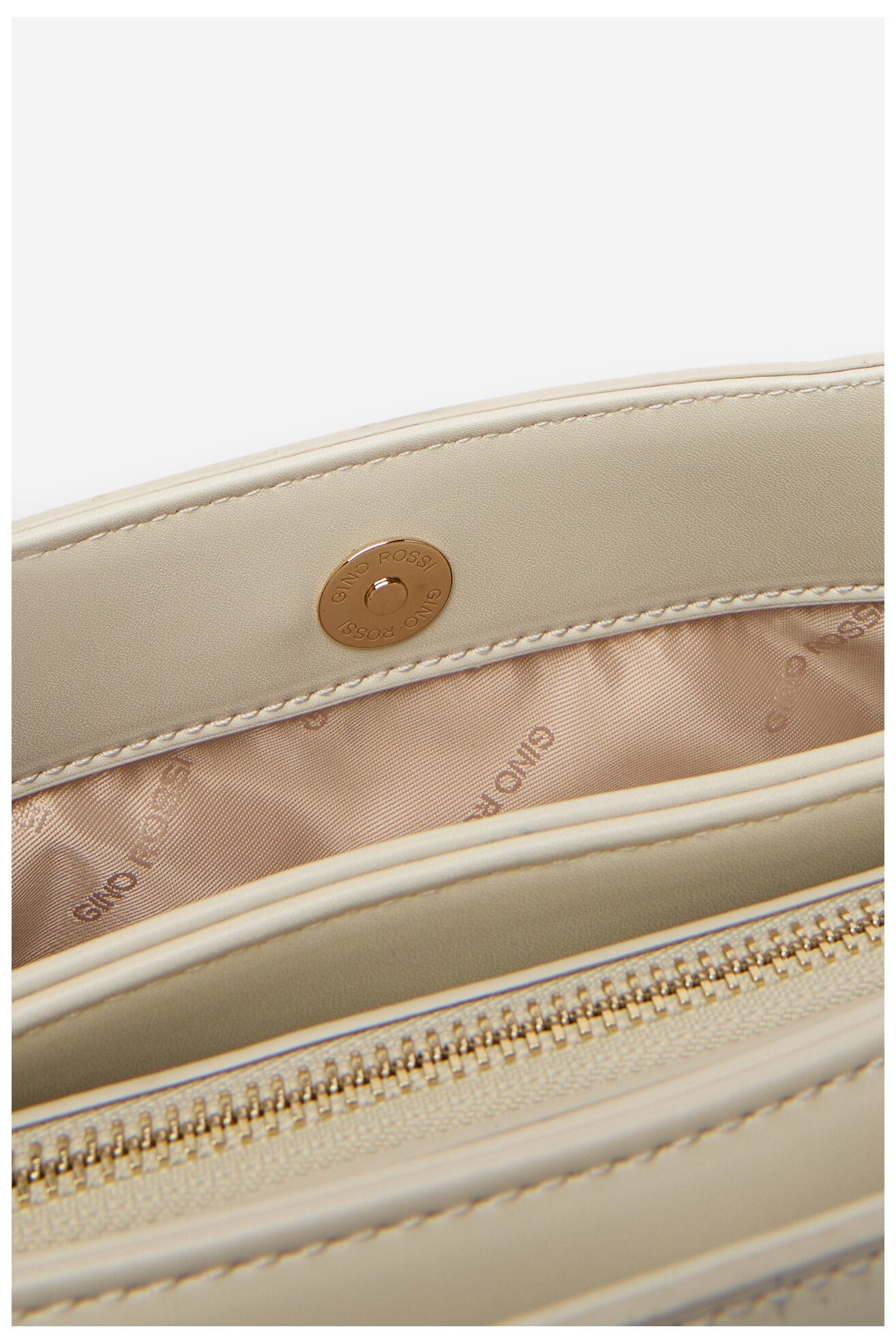 Сумка З Ремінцем Gino Rossi C-KY260 ІВОРИ