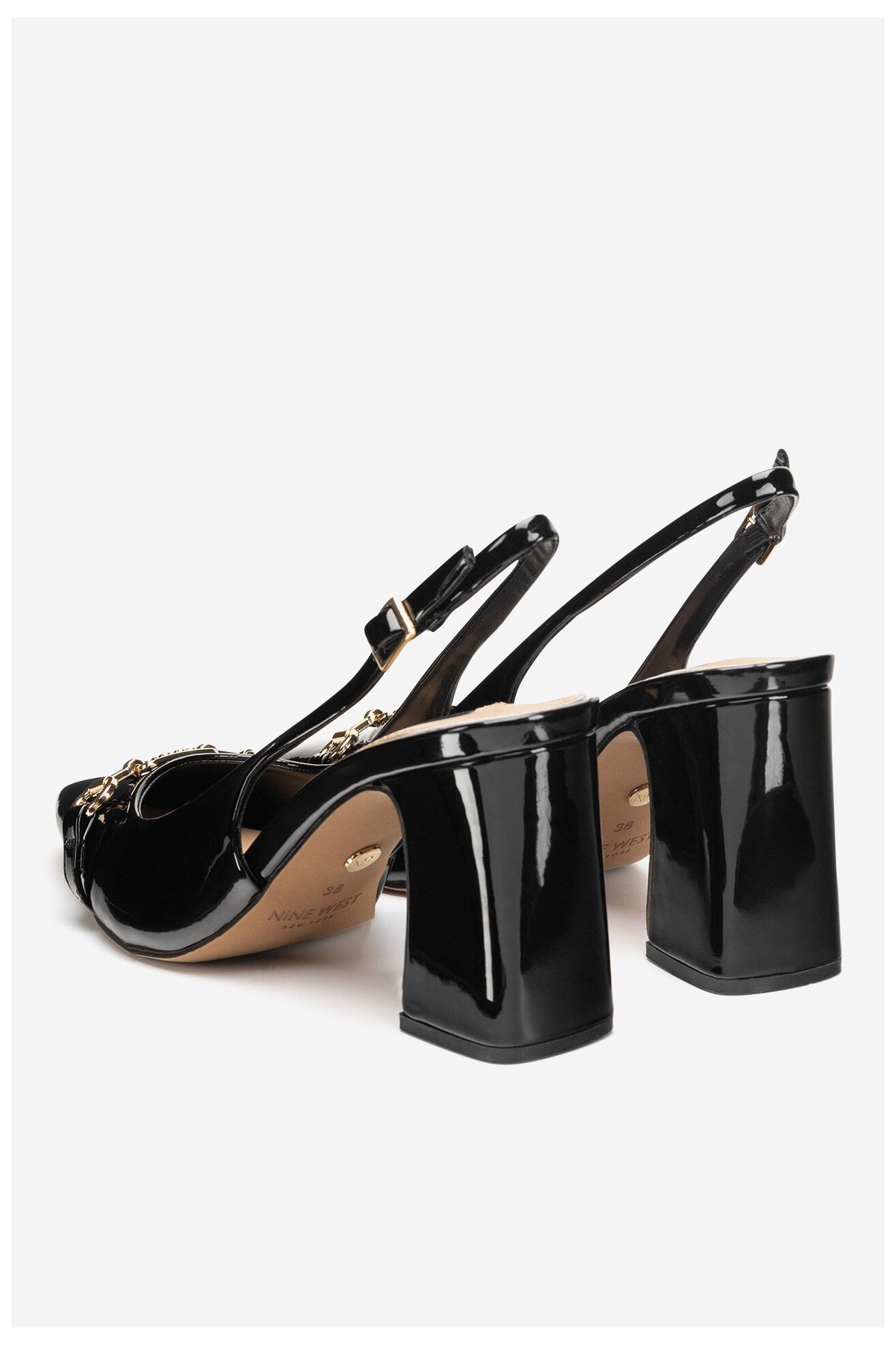 Pantofi cu toc NINE WEST PD0023-01 NEGRU