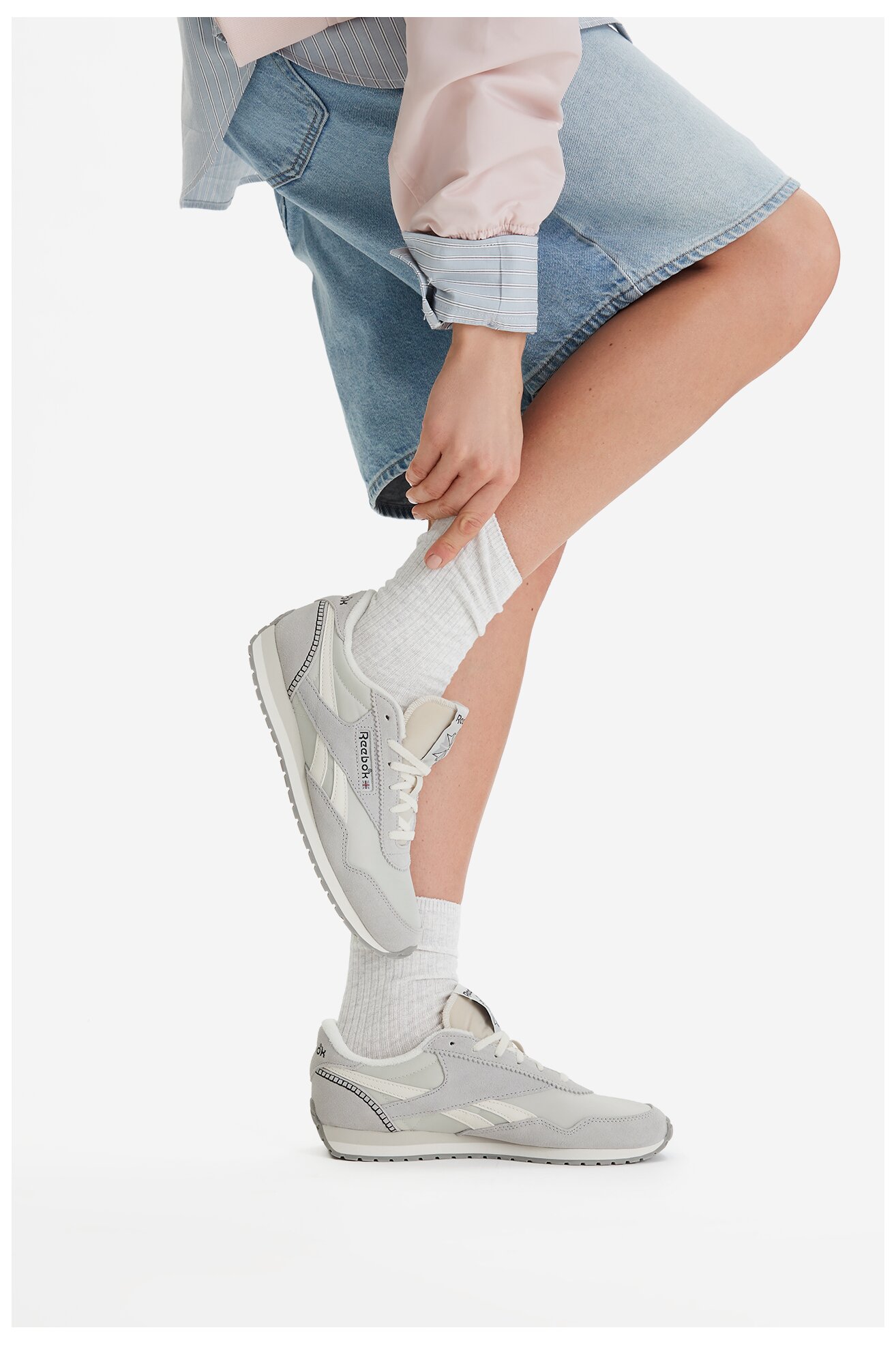 Obuwie sportowe Reebok EO-CLASSIC AZ 100245203 Szary