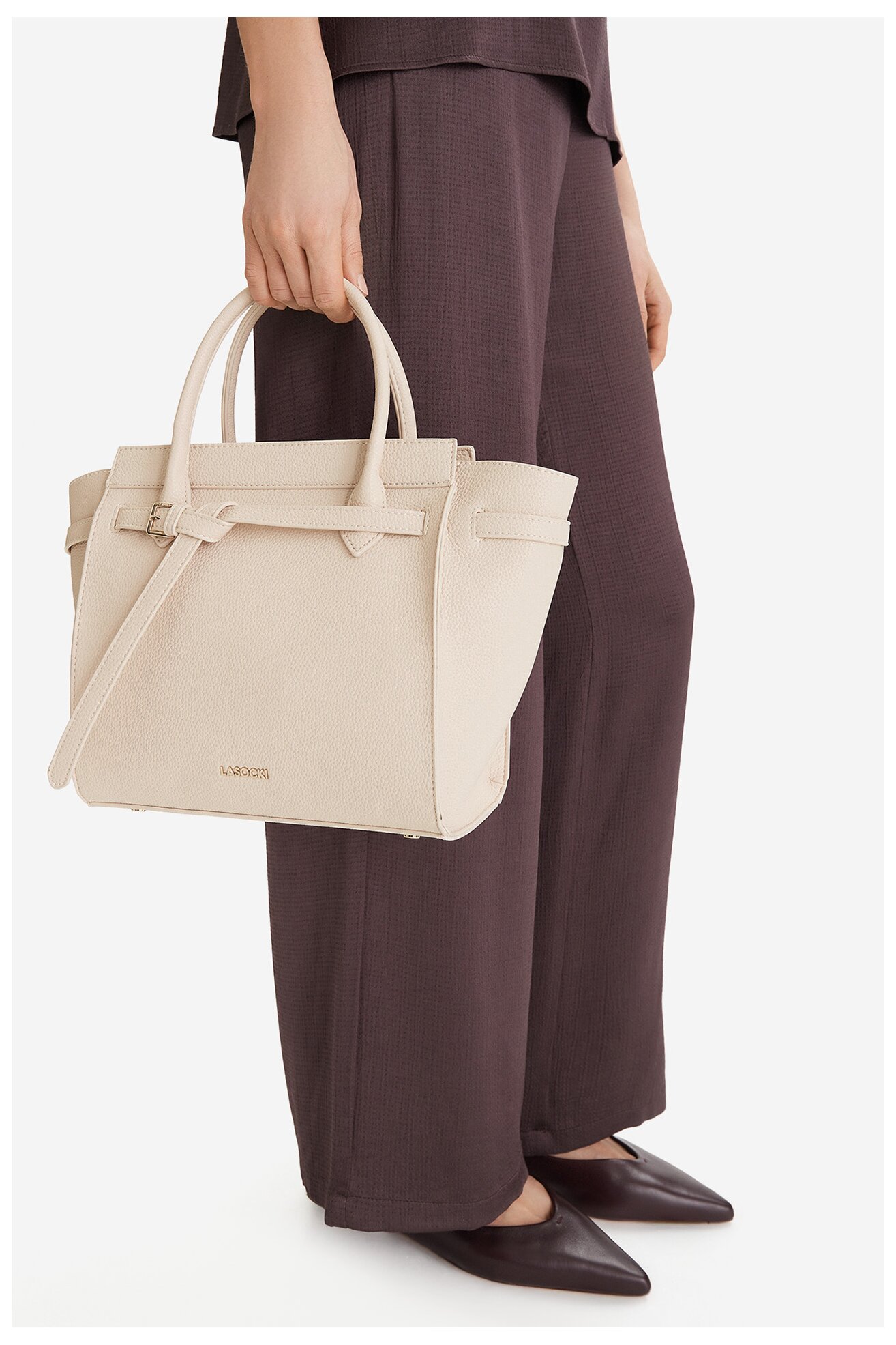 Сумка З Ремінцем Lasocki CEO-LSK-X-003-09 ІВОРИ