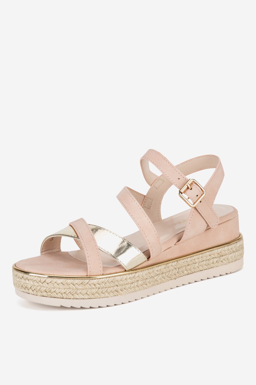 Espadrile Jenny ROZ DESCHIS - 5904862476216