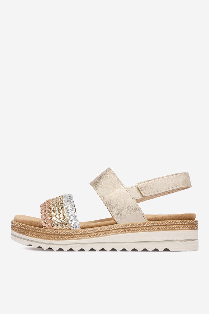 
                Remonte - Sandały skórzane - 5906751735923