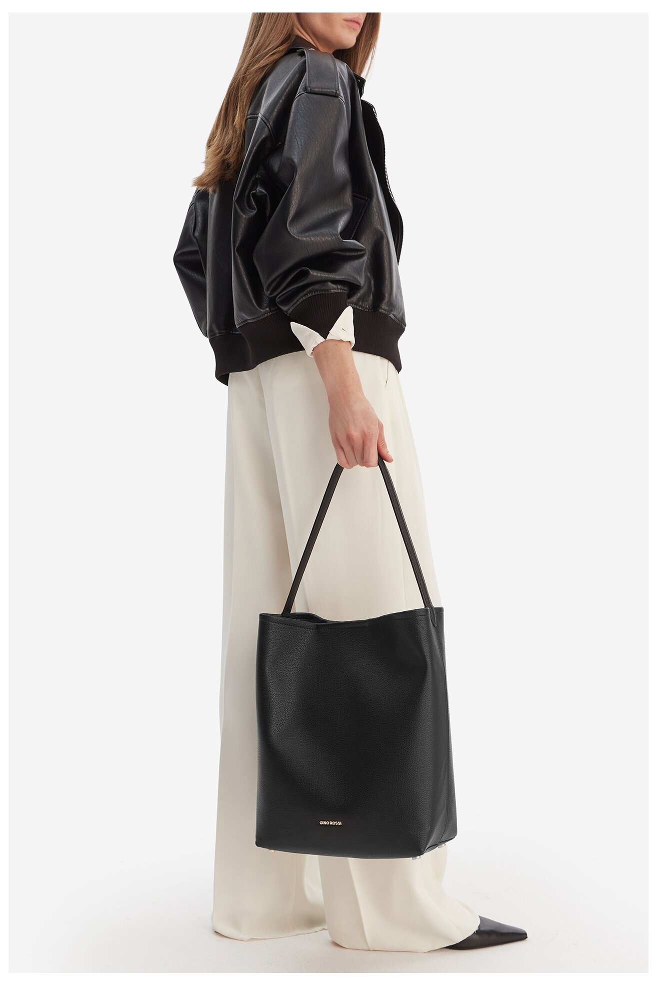 Дамска чанта Gino Rossi C-LDA8552 ЧЕРЕН