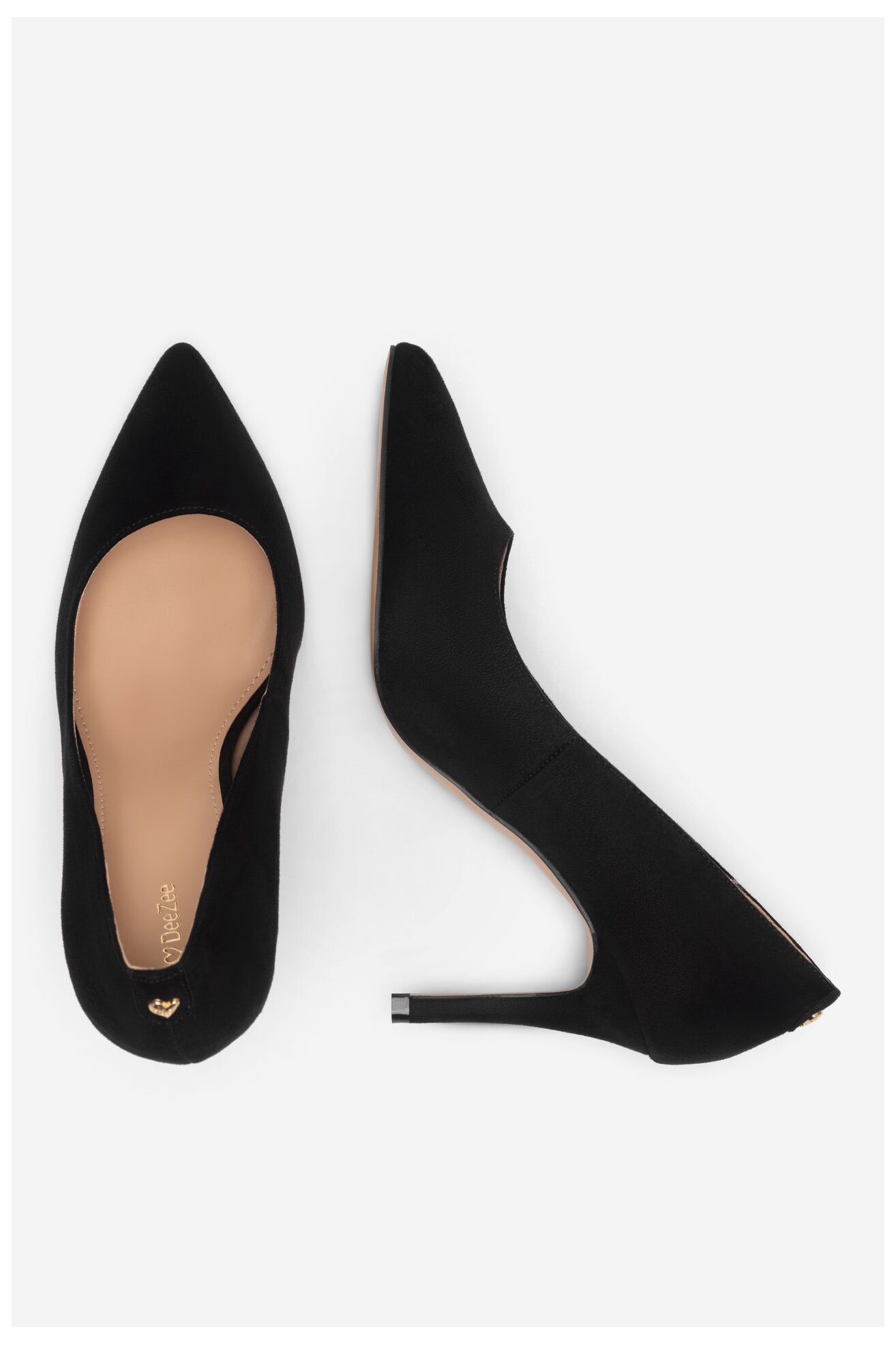 Pantofi cu toc DeeZee WYL3660-7 NEGRU