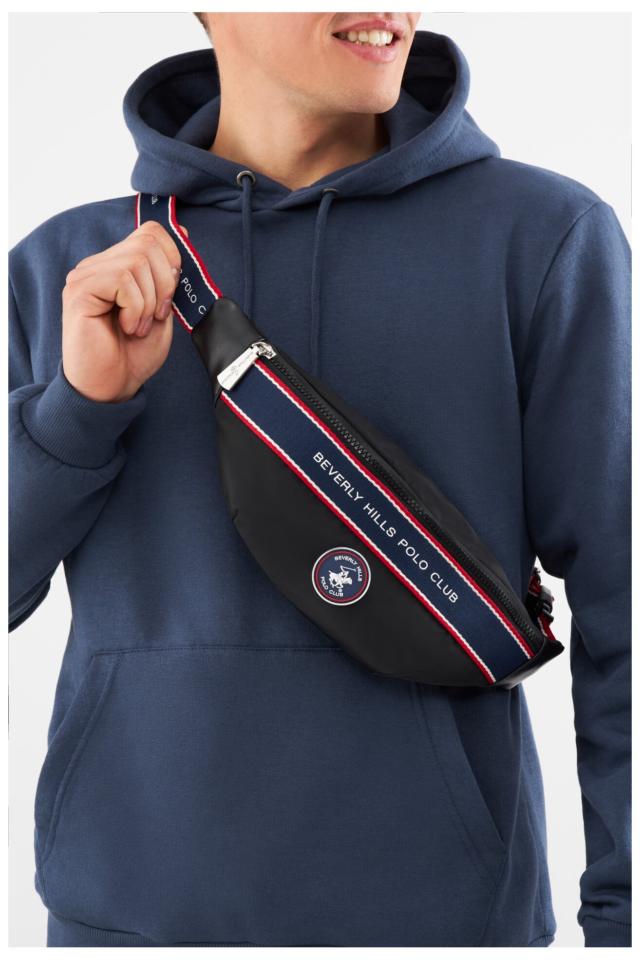 Férfi táska Beverly Hills Polo Club BHPC-M-012-CCC-05 FEKETE