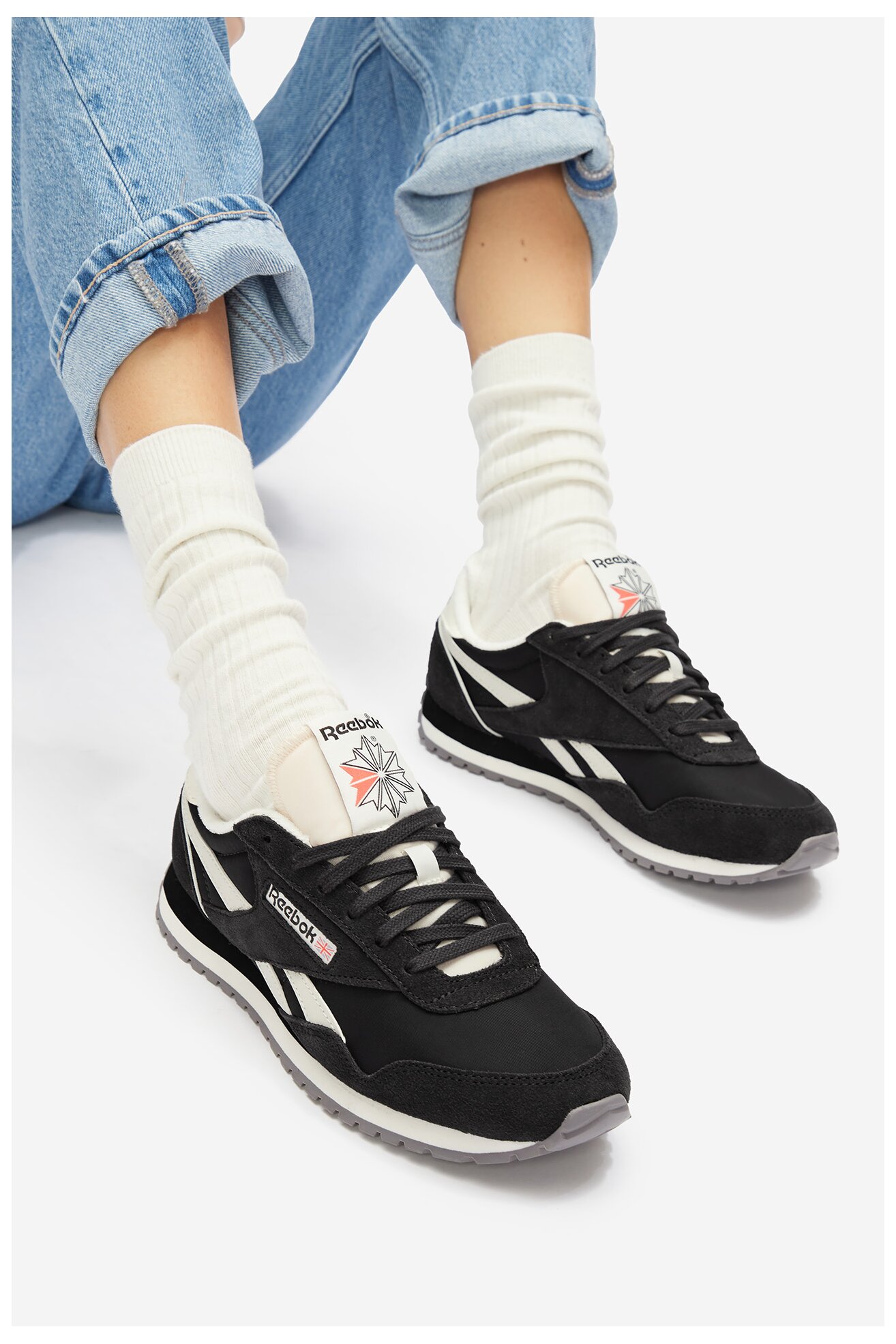 Obuwie sportowe Reebok CLASSIC AZ 100208831 Czarny