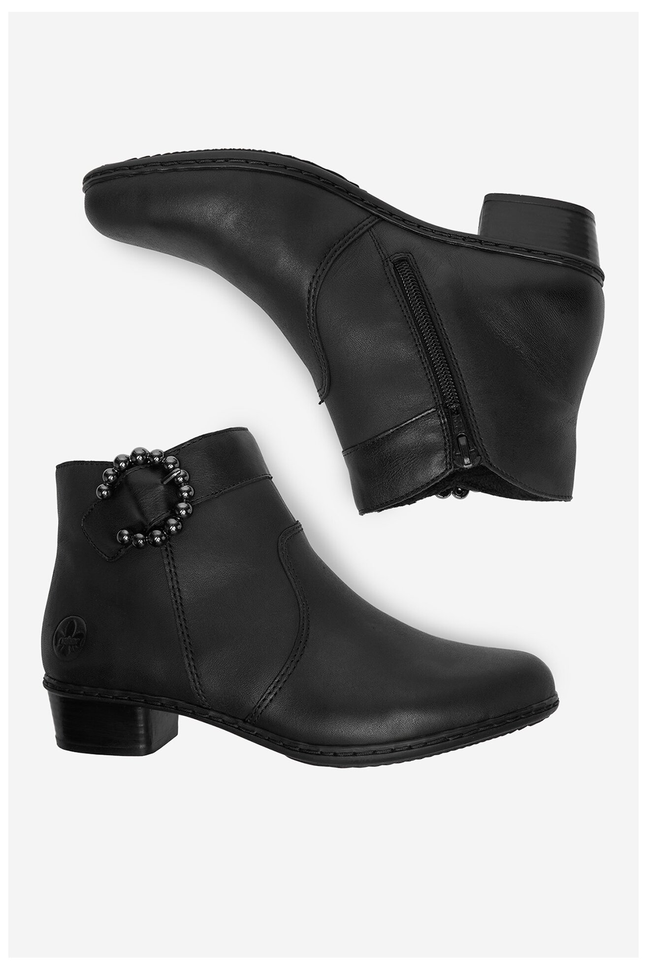 Bokacsizma Rieker CEO-Y0797-00 FEKETE