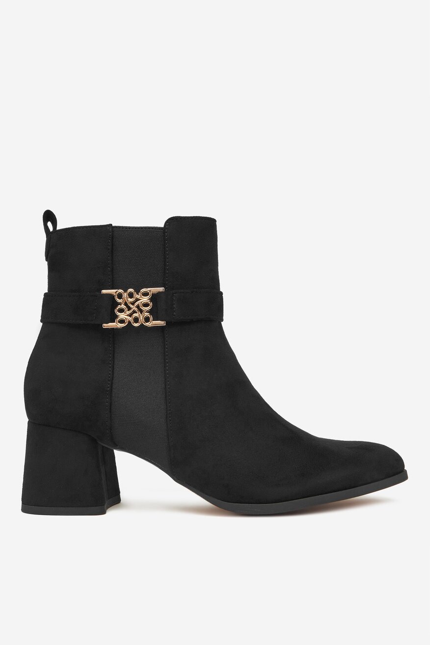 NINE WEST - Botki na słupku - 5906751360965