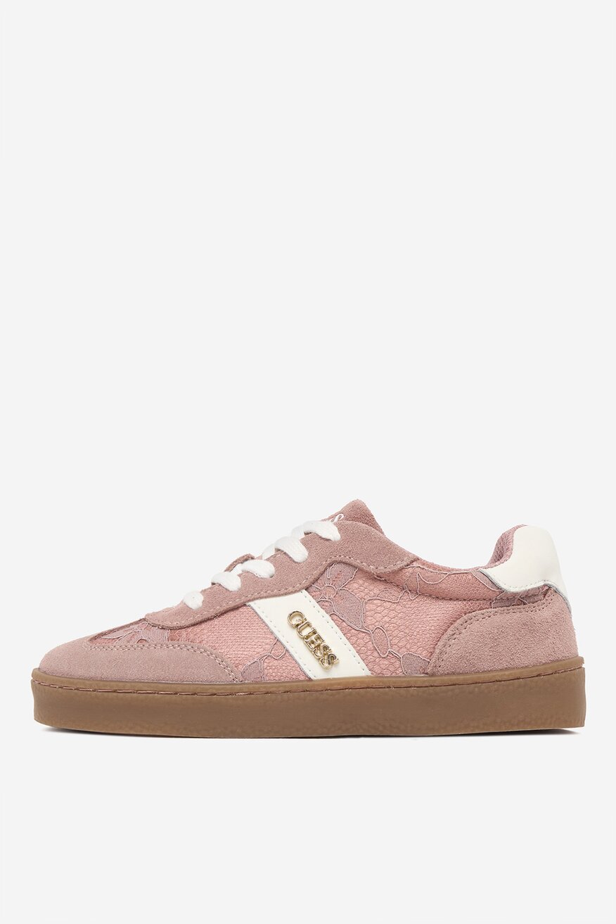 
                        Sneakers GUESS CEO-AVO-LACE Różowy jasny - 5906751800232