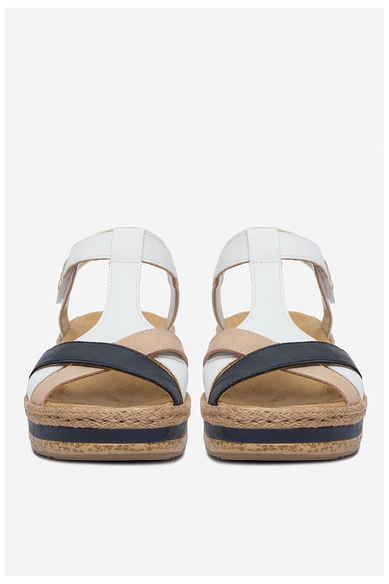 Sandały Rieker CEO-V0919-81 Biały