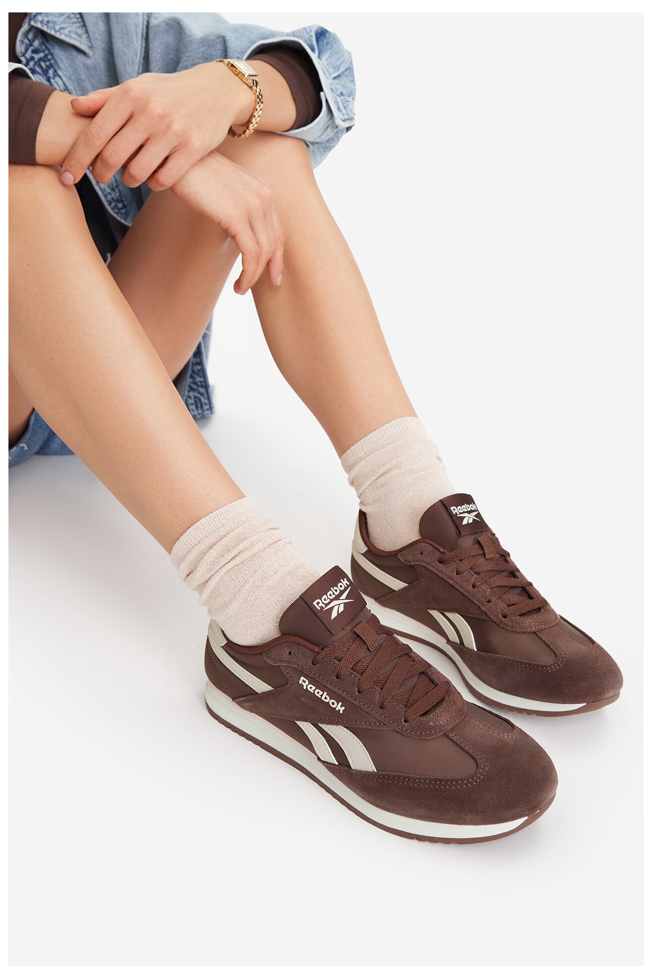 Спортни обувки Reebok CEO-FIORI AR30309WECQ КАФЯВ