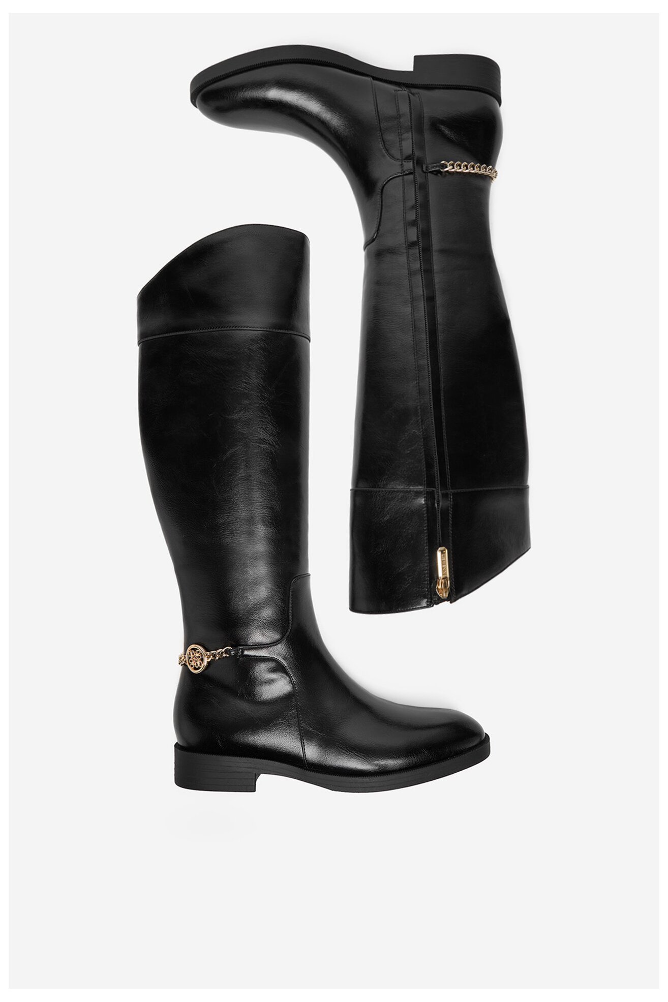 Csizma NINE WEST CEO-RASHA-02 FEKETE