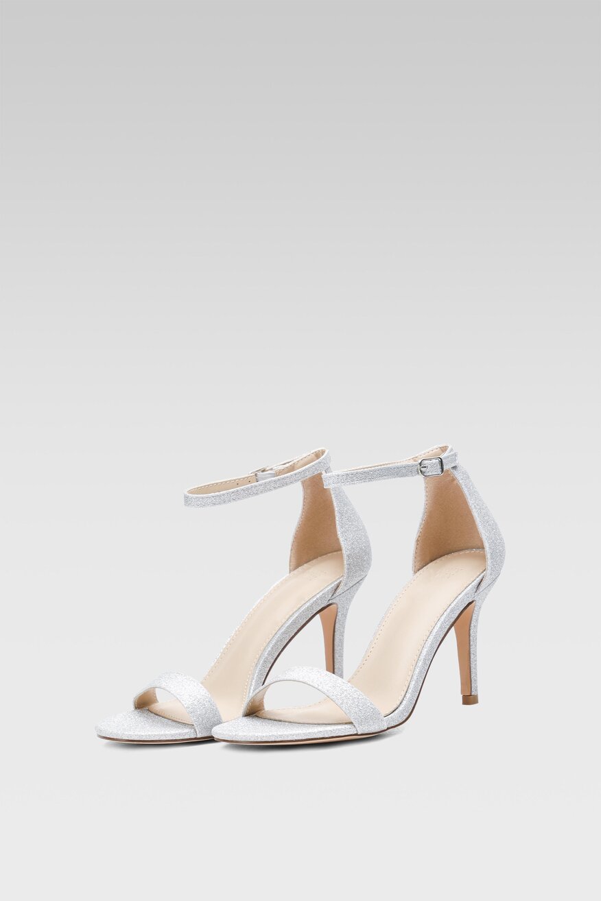 
                Jenny Fairy - Sandały srebrne - 5904248830434