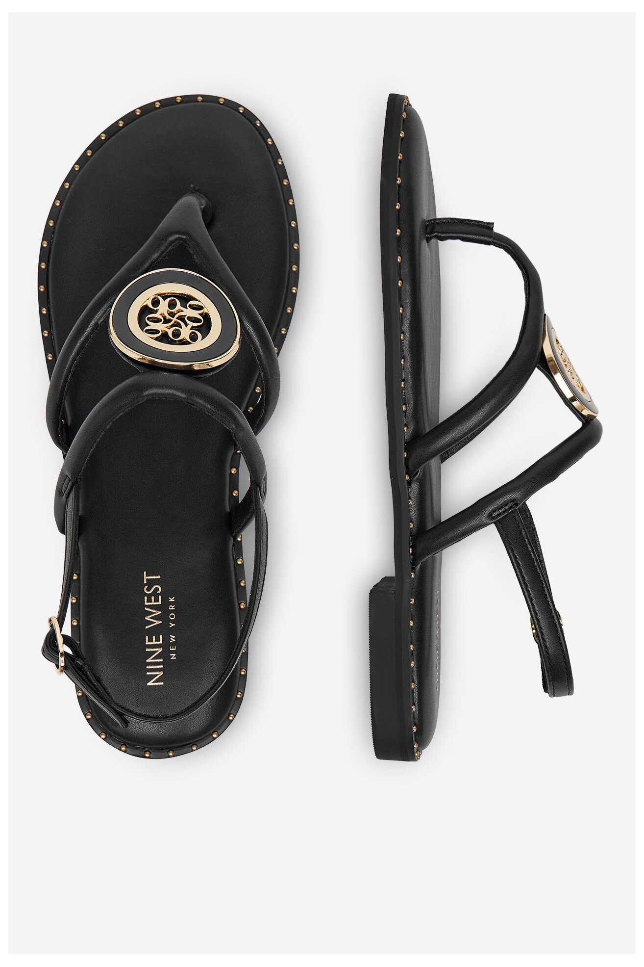 Szandál NINE WEST 123AL1754 FEKETE