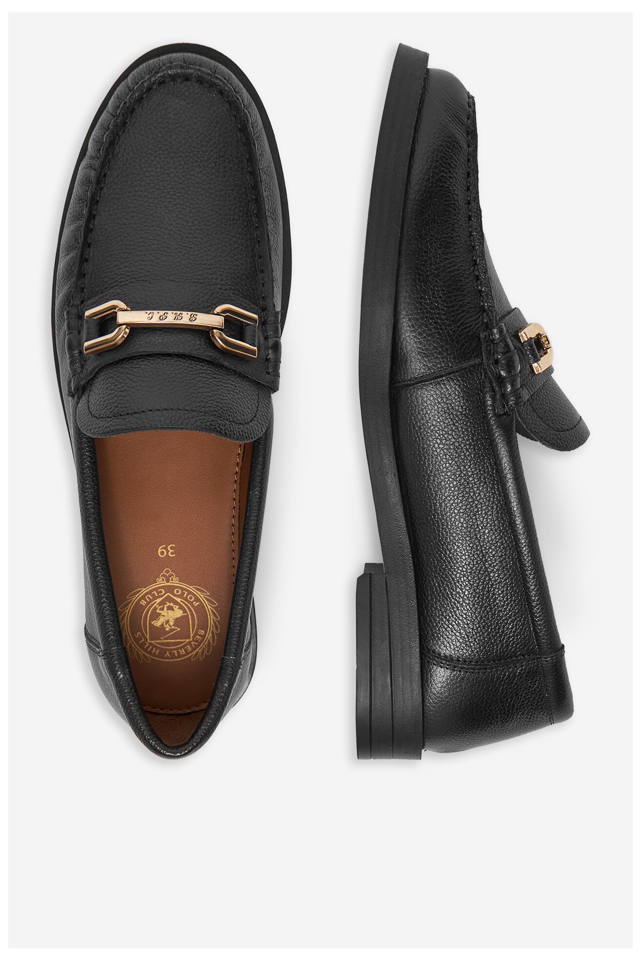 Mokasíny Beverly Hills Polo Club WI44-LOMY-01 ČERNÁ