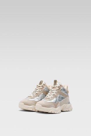 Duboke cipele DeeZee TS5227K-11 SREBRNA