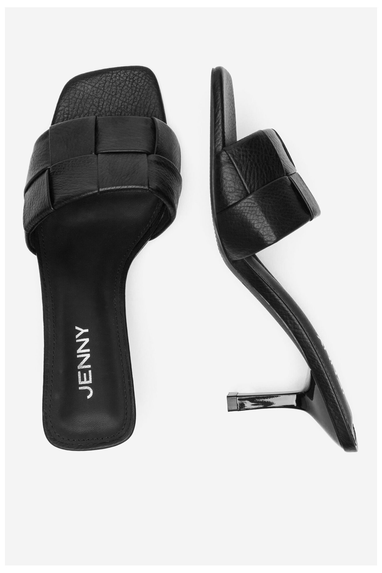 Klapki Jenny RZ45505413 Czarny