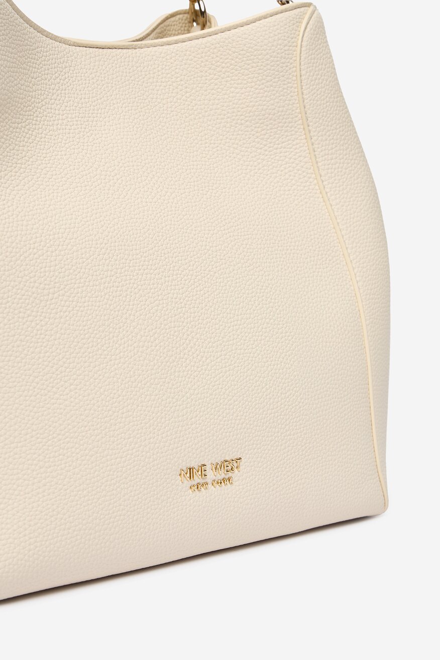 Kézitáska NINE WEST CSONTSZÍNŰ - 5906751545621