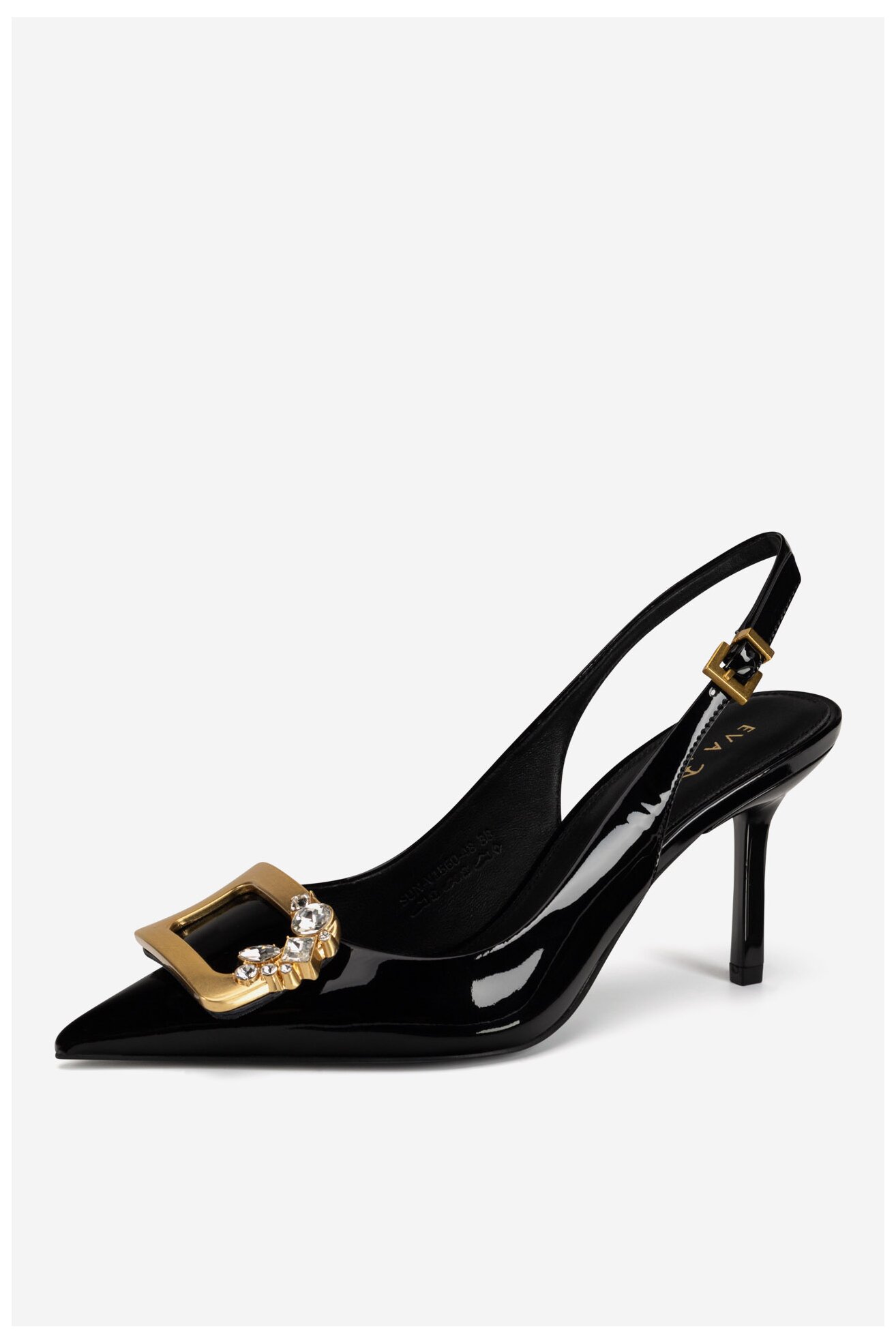 Körömcipő EVA MINGE SUN-V1560-48 FEKETE