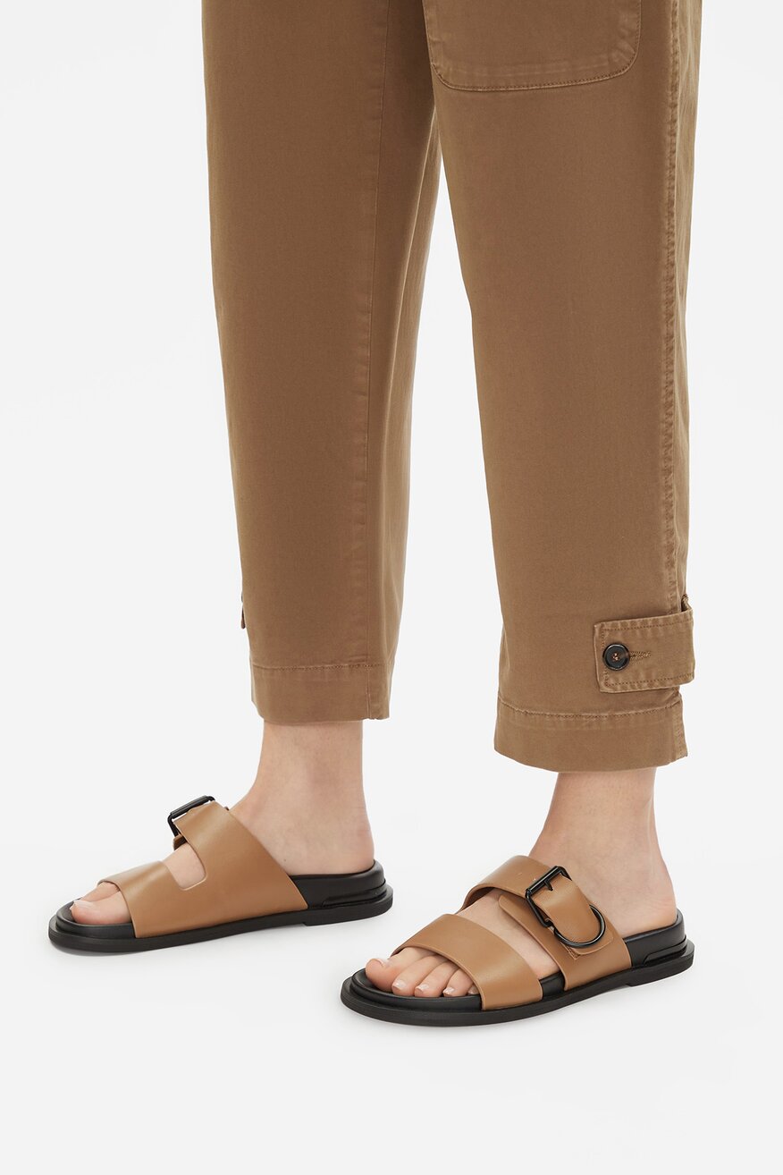 Джапанки Badura ТЪМНОБЕЖОВ - 5903698181417