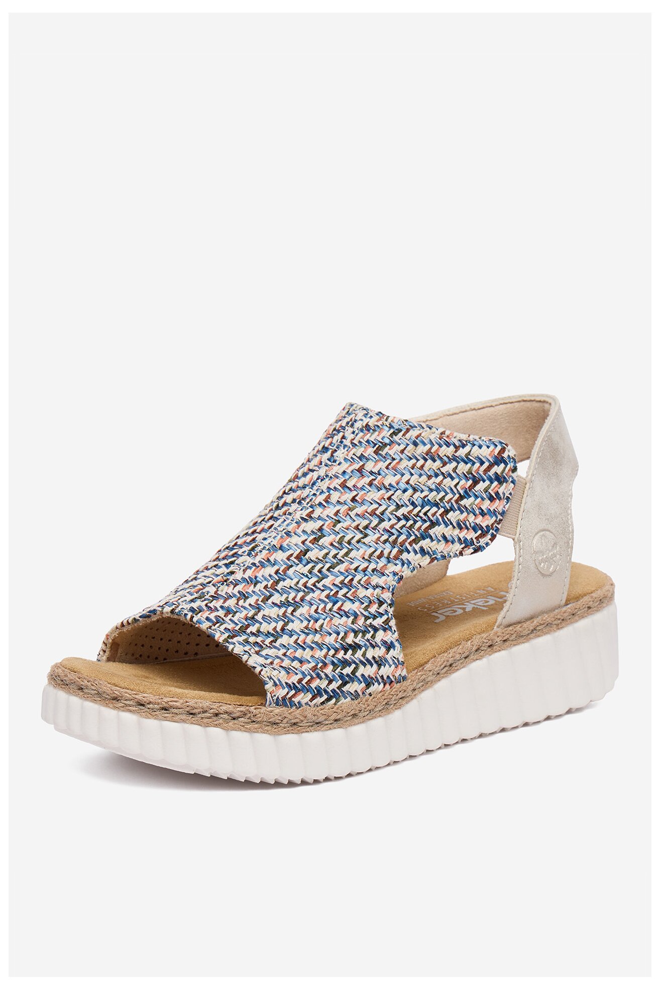 Sandały Rieker CEO-69284-90 Niebieski