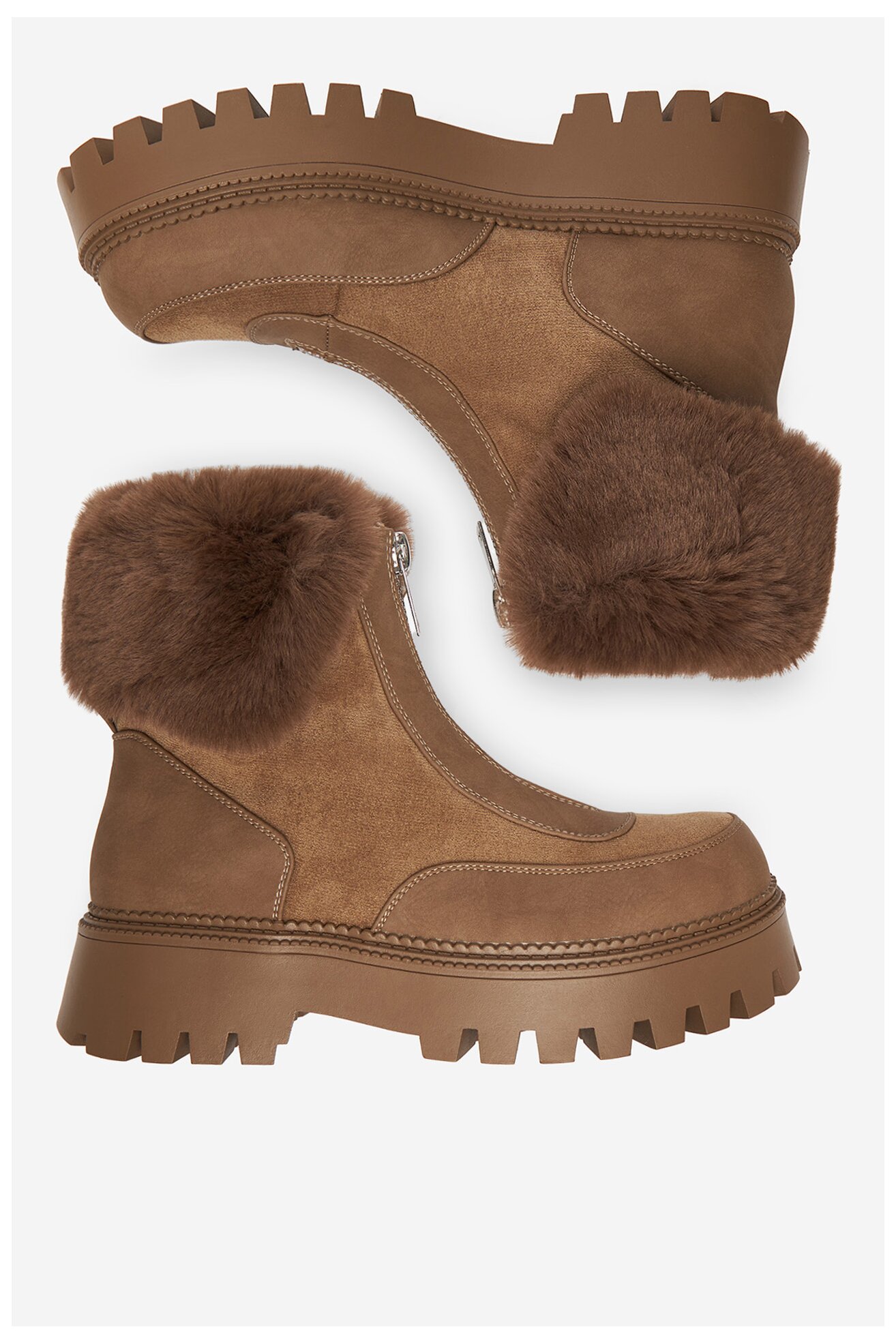 Botki DeeZee 19001-1 Beżowy