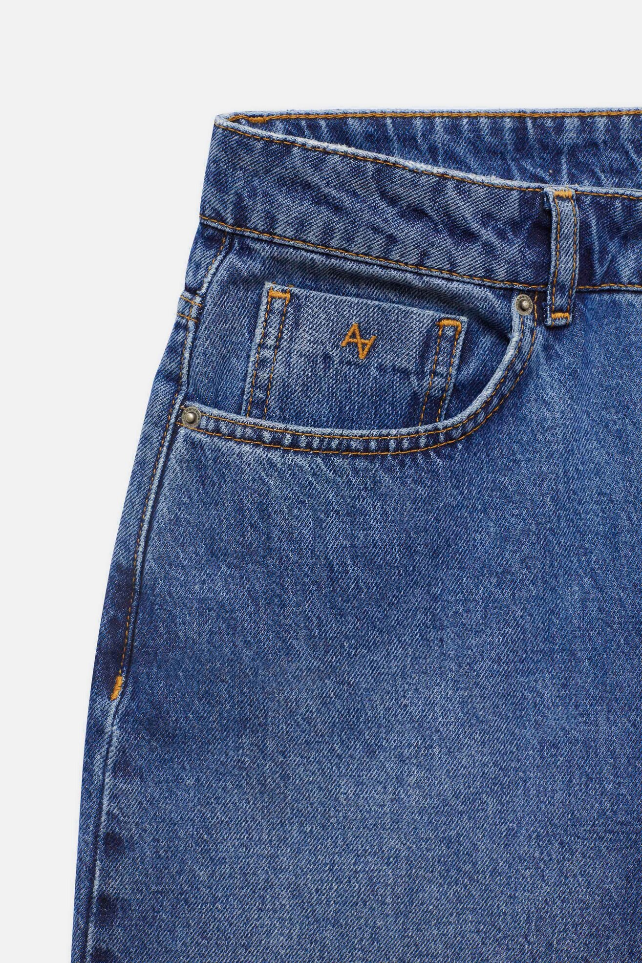 Spodnie jeansowe Americanos AM22SJD008  Niebieski