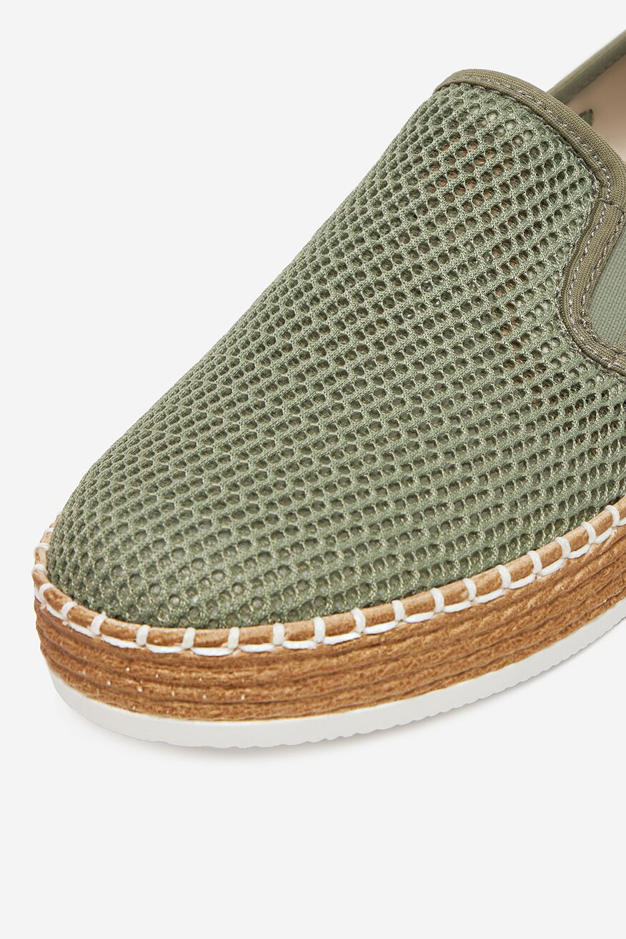 
                Espadrille Rieker OLAJZÖLD - 2230078424455
