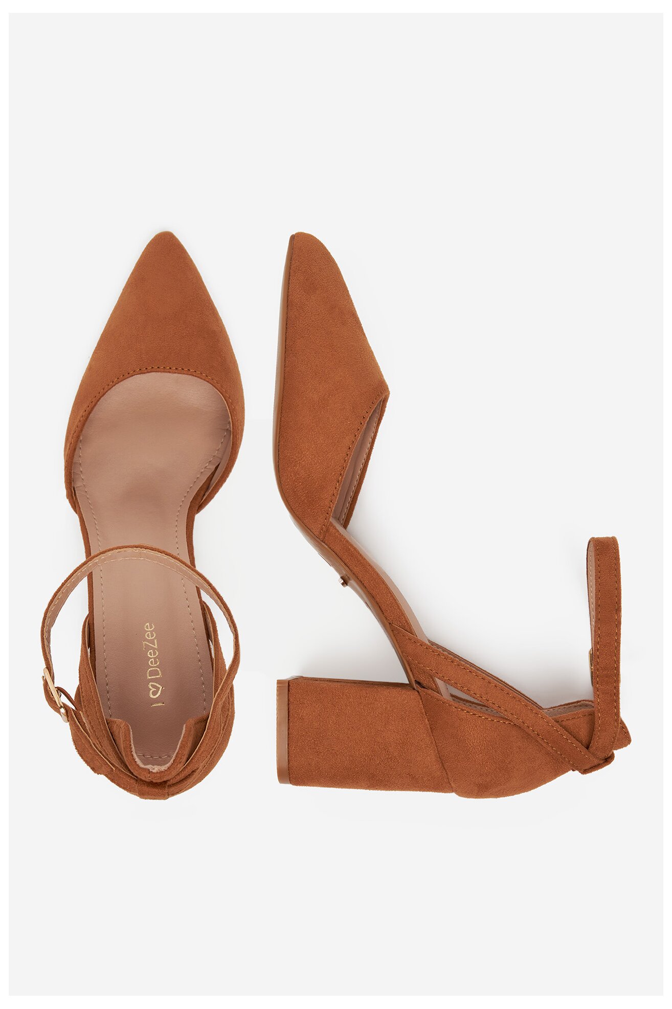 Туфлі-Човники DeeZee DZ1019 КОРИЧНЕВИЙ