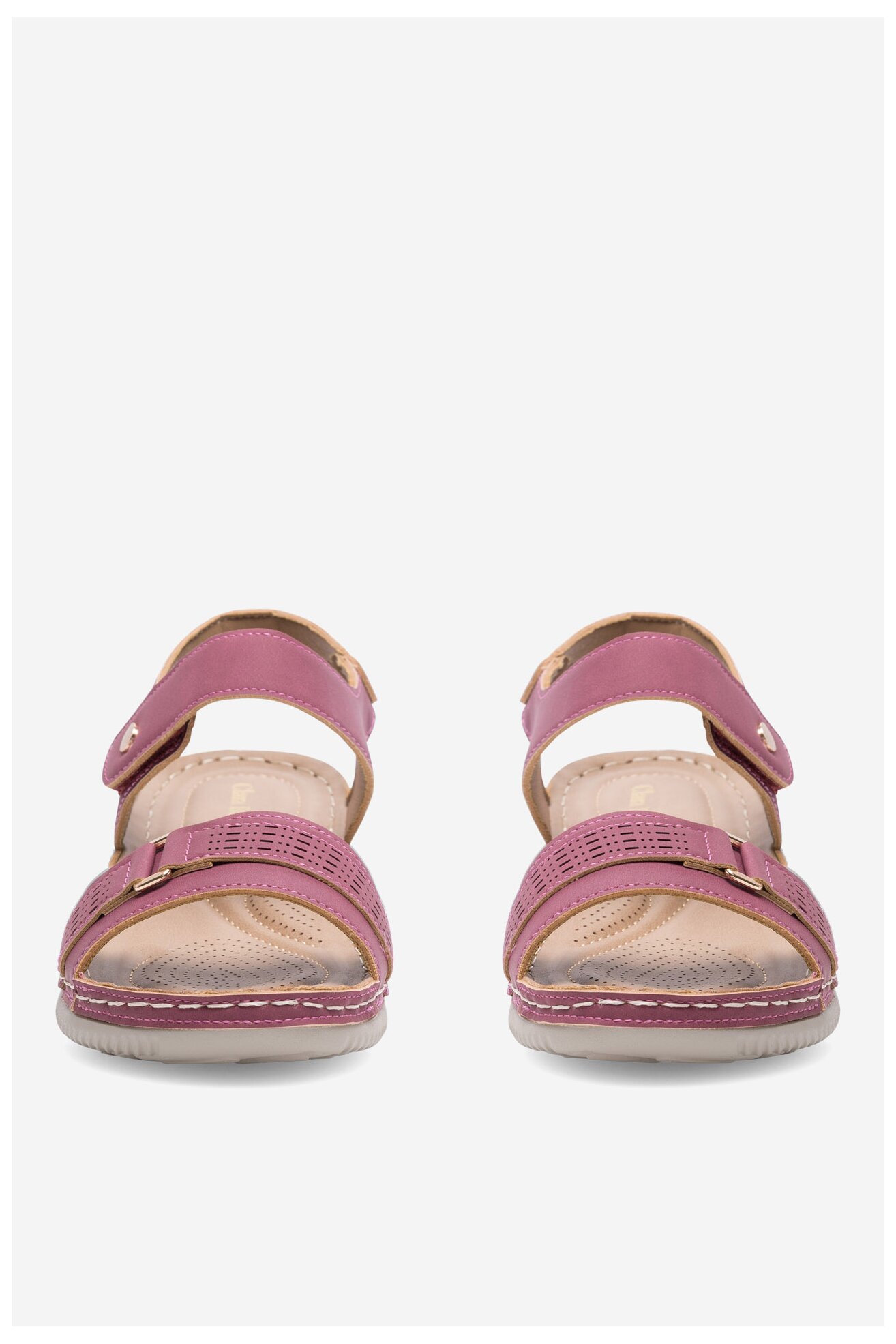 Sandały Clara Barson WYL05010-09 Fioletowy