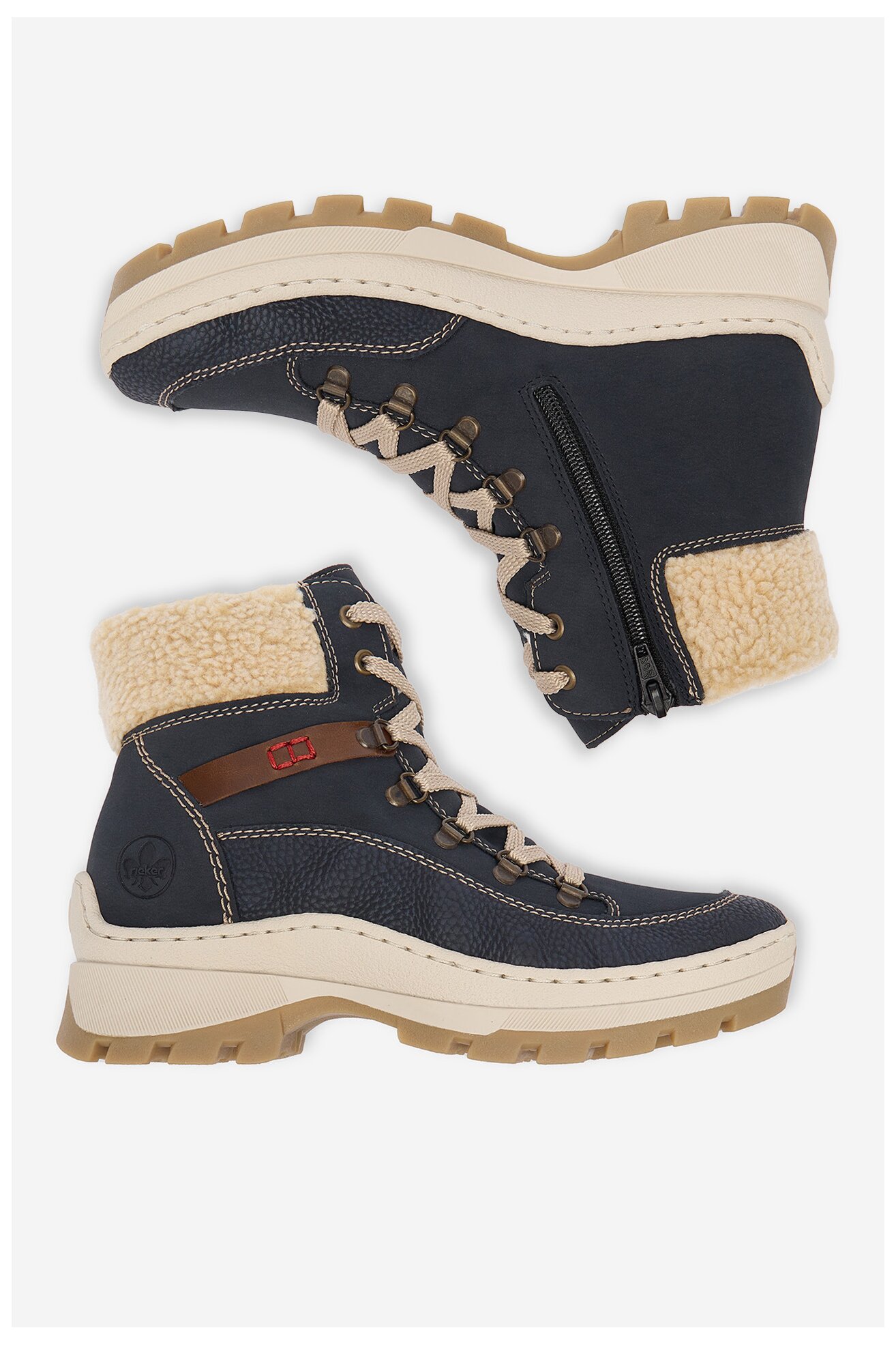 Bocanci Rieker CEO-X9338-14 ALBASTRU