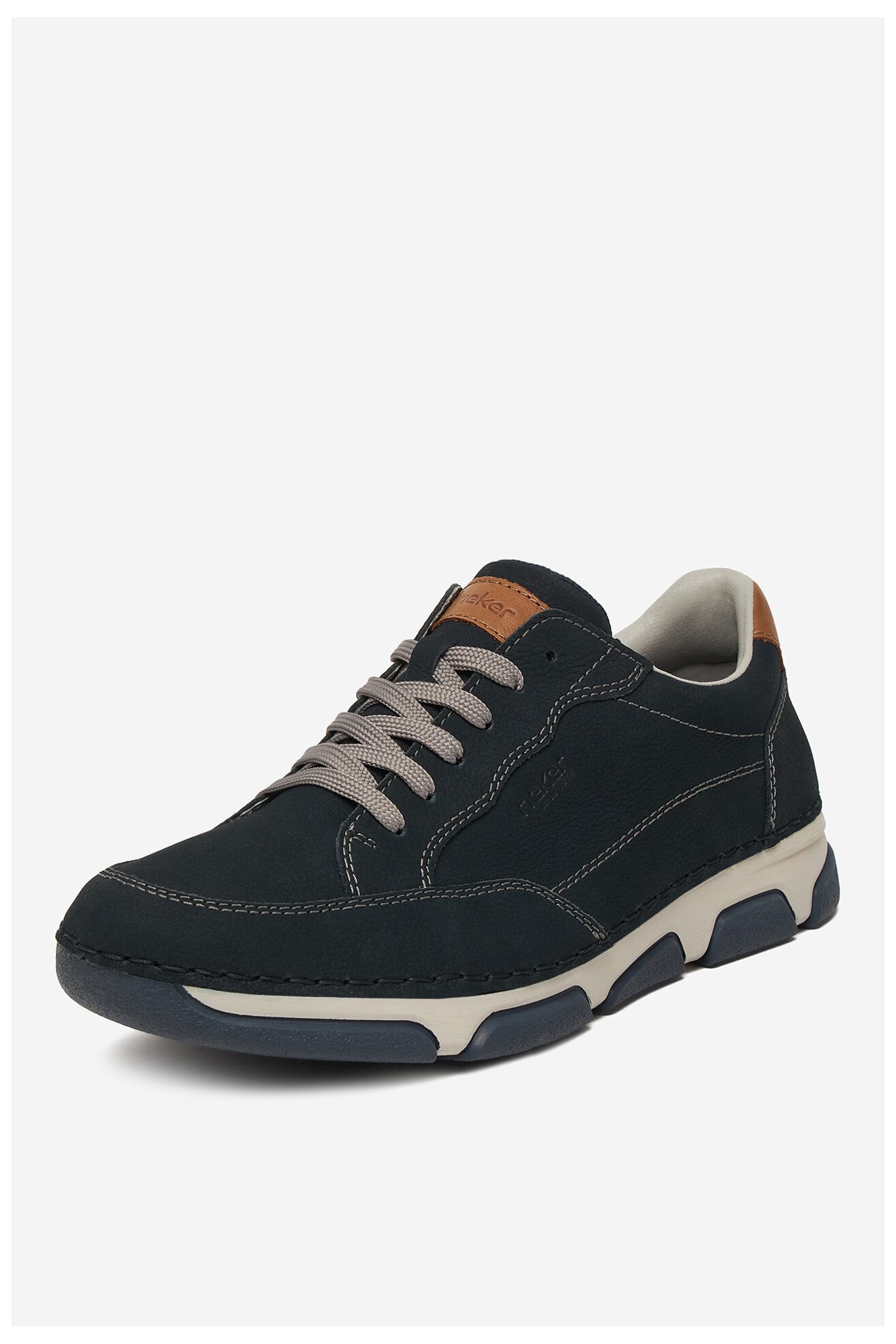 Półbuty Rieker CEO-15900-14 Granatowy ciemny