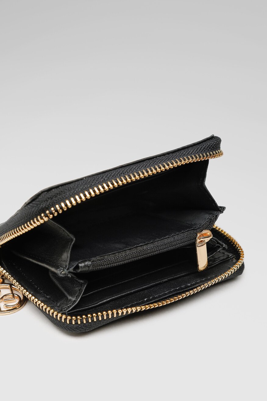 
                Lasocki - Mały portfel damski czarny - 5904248132170