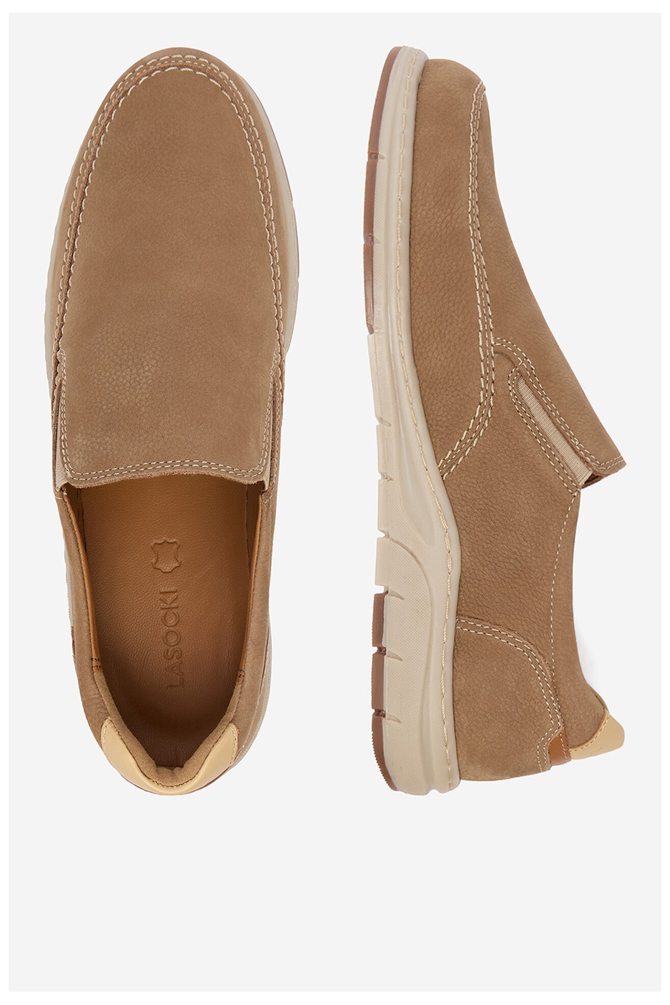 Половинки обувки Lasocki CEO-KENDALL-10 MB БЕЖОВ