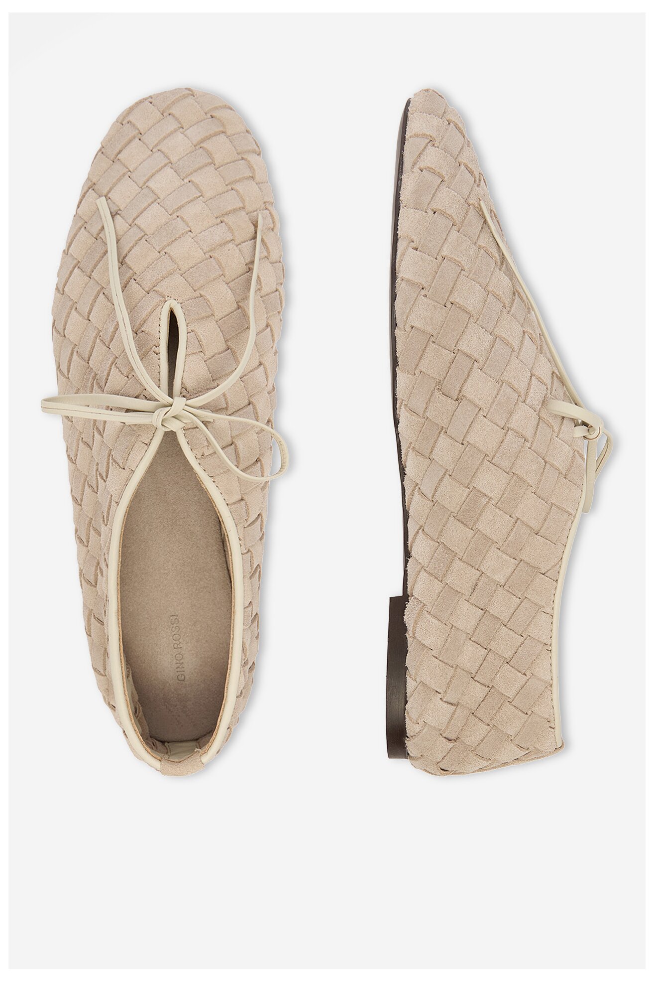 Półbuty Gino Rossi EO-26SS02 Beżowy