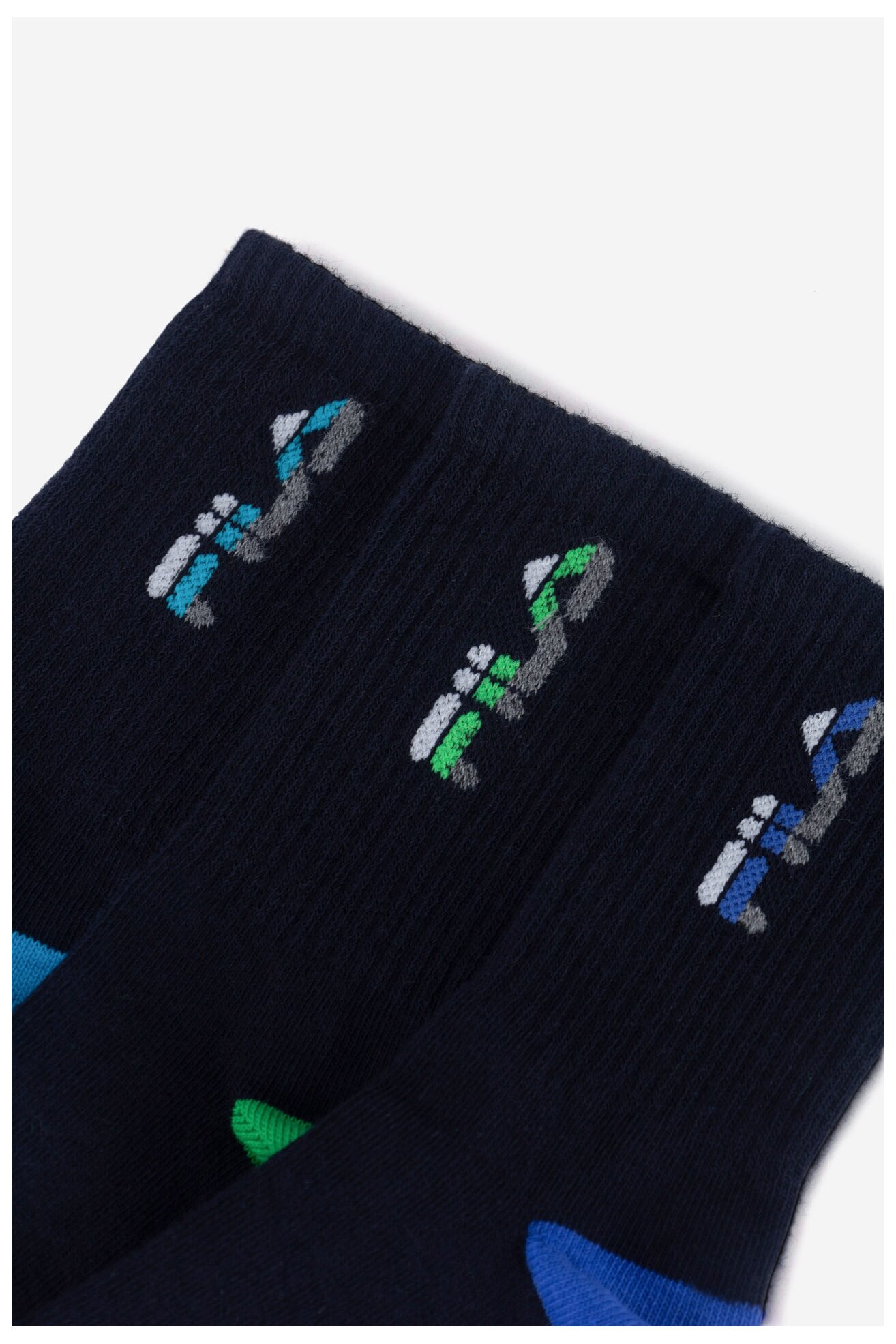 Zokni Fila F8083-AW24 (3-PACK) SÖTÉTKÉK