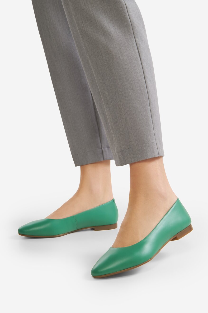 
                Lasocki - Baleriny skórzane - 5903698060590