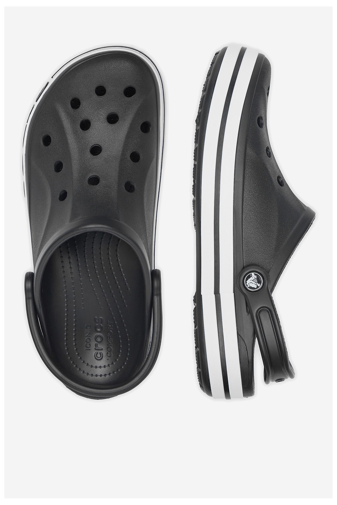 Uszodai papucs Crocs BAYABAND CLOG 205089-066 M FEKETE