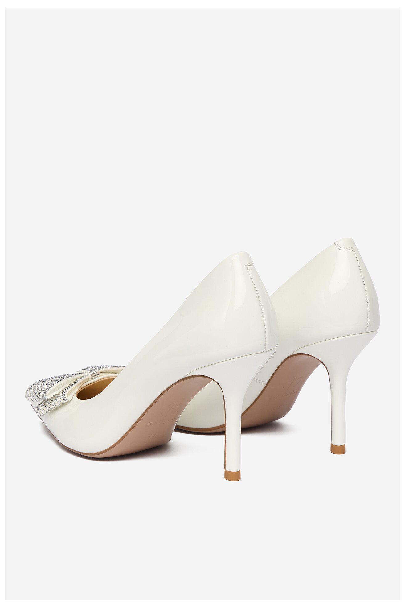 Czółenka EVA MINGE ANEMONE-V1892-116-2 Biały