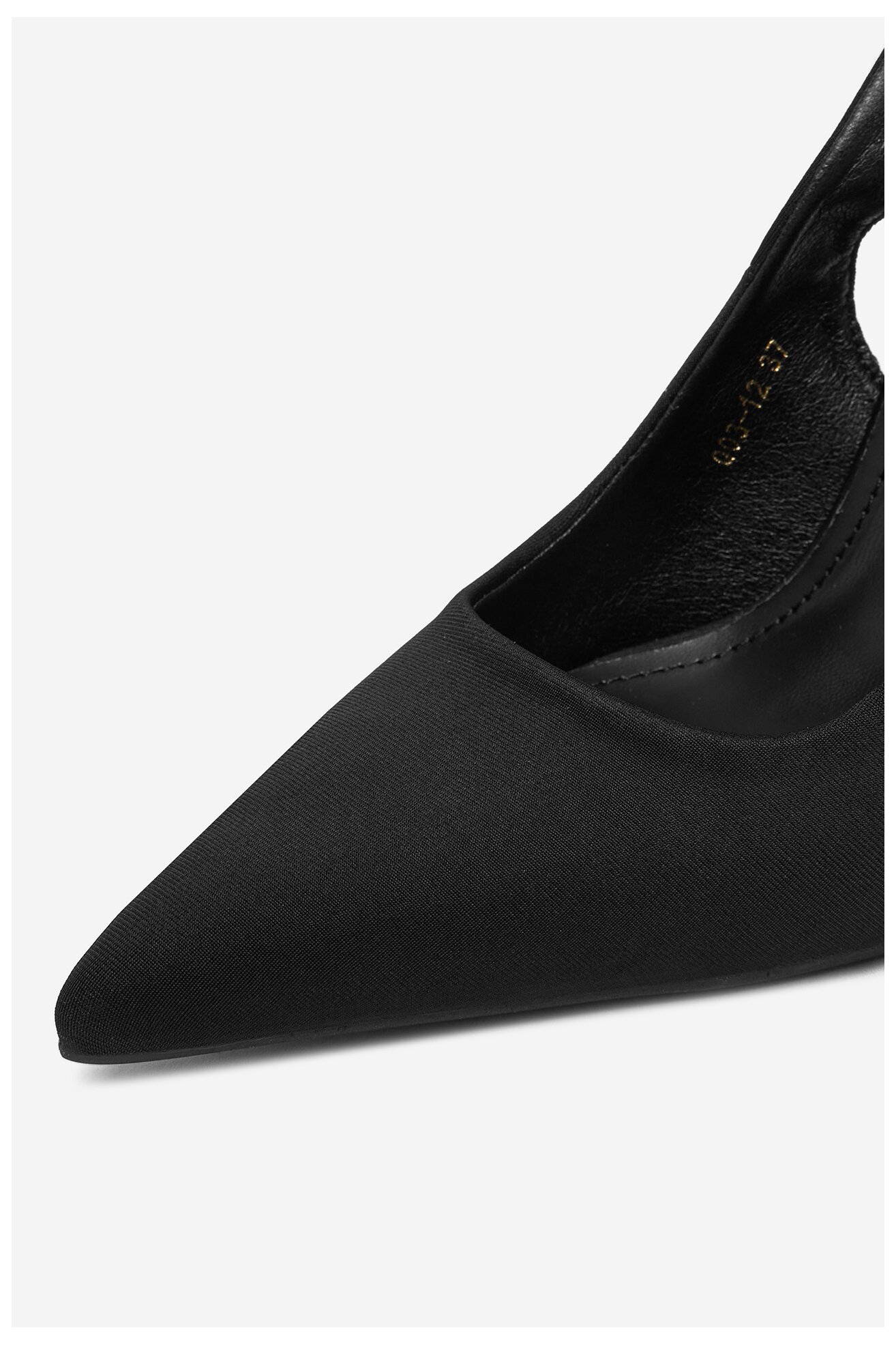 Lodičky DeeZee Q03-12 ČERNÁ