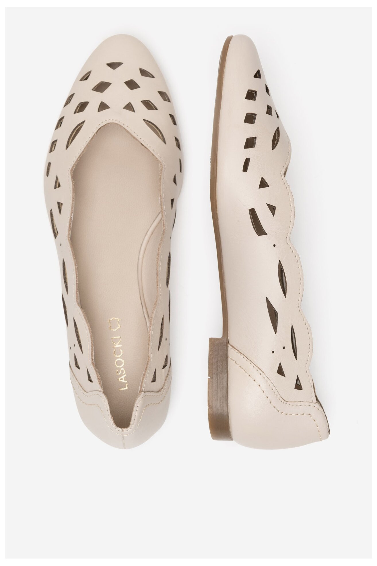 Baleriny Lasocki RST-KAJA-35 BÉZS