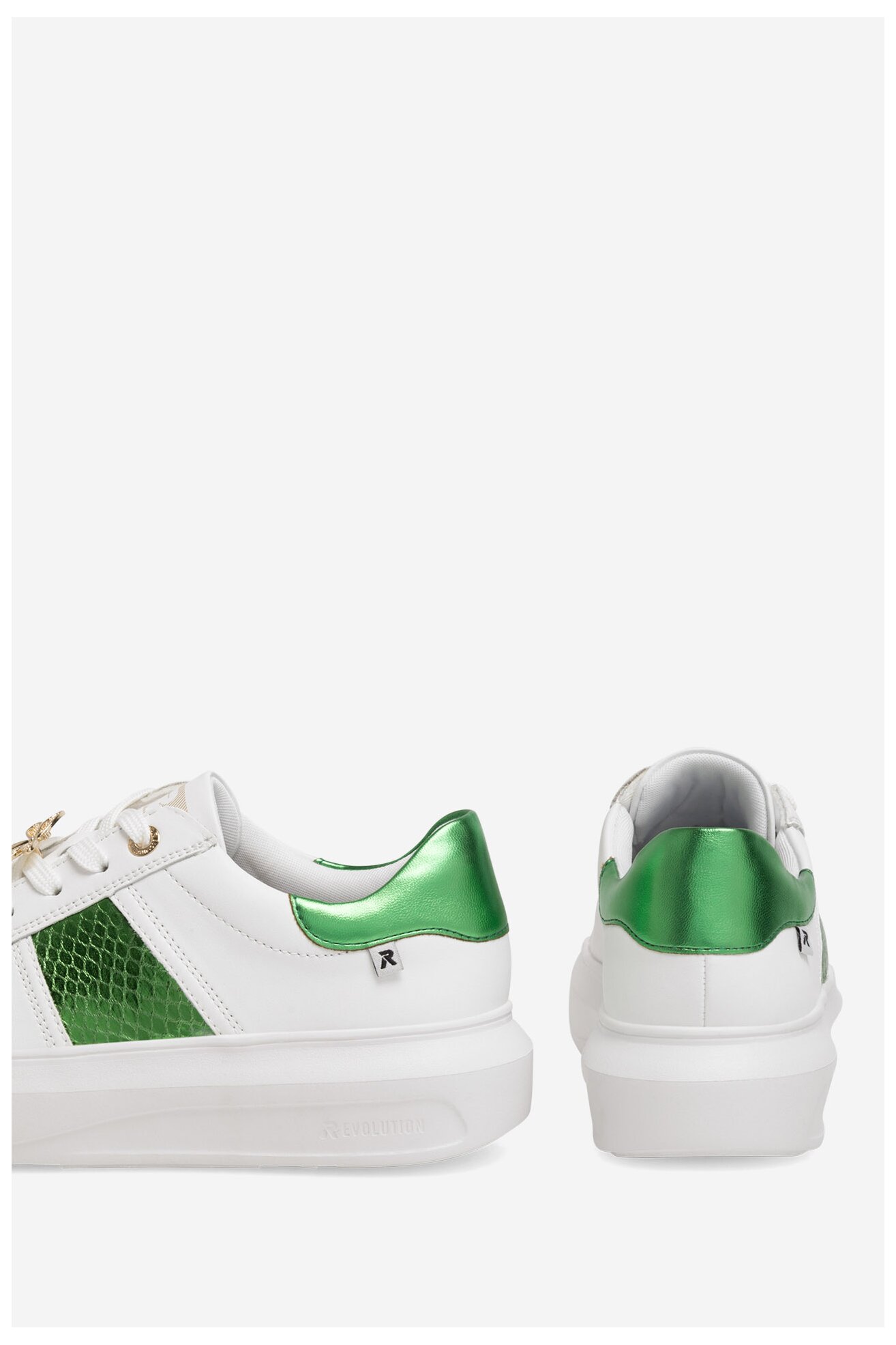 Sneakers Rieker Revolution Lifestyle W1202-81 Biały