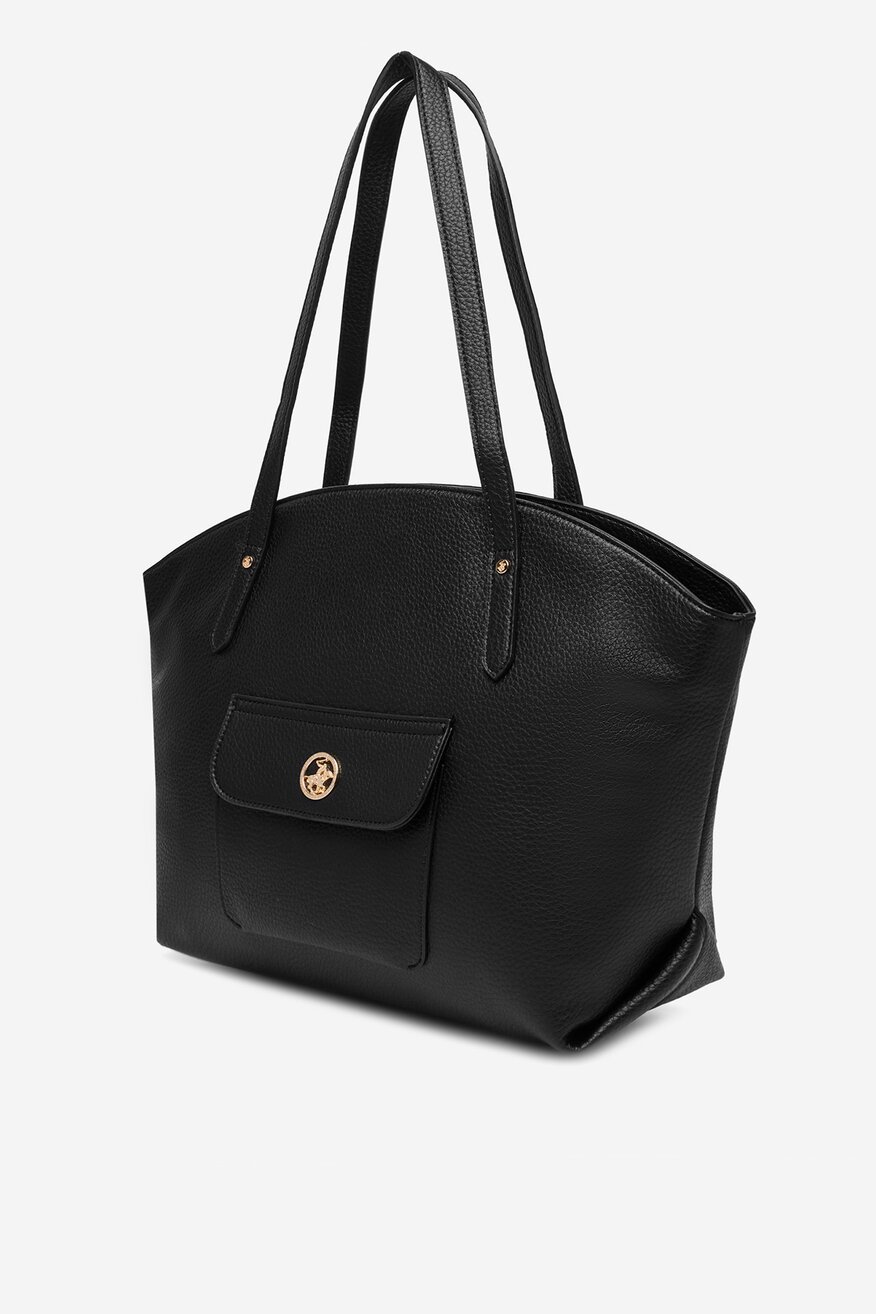 
                Дамска чанта Beverly Hills Polo Club ЧЕРЕН - 5906751599457