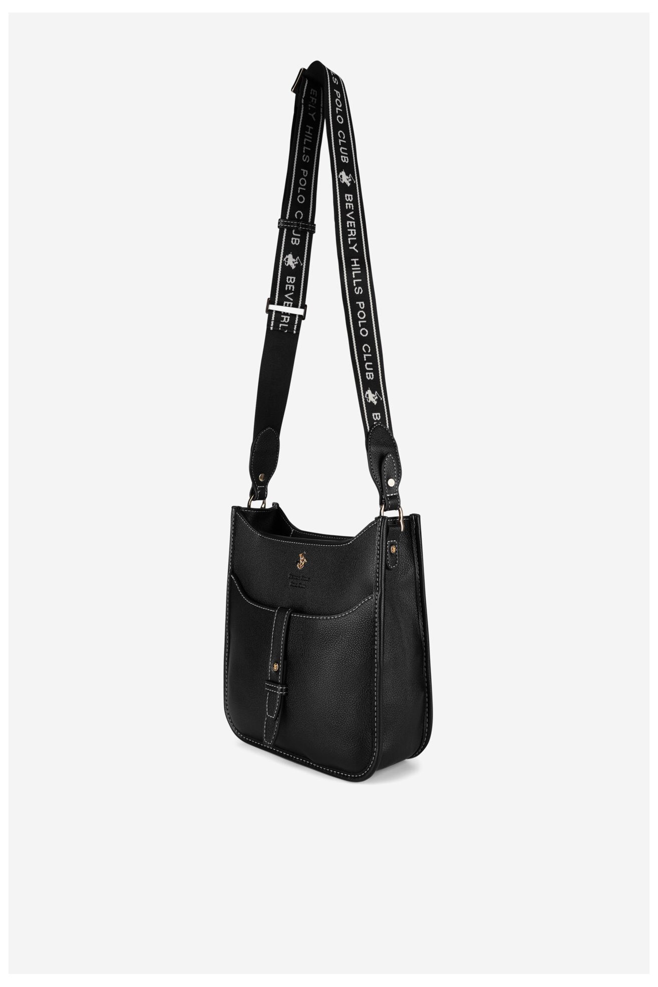 Kézitáska Beverly Hills Polo Club CEO-BHPC-C-016-07 FEKETE
