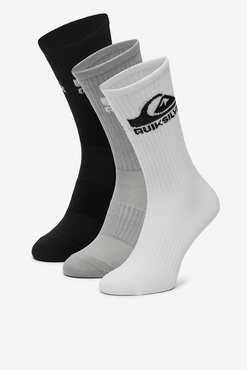 Шкарпетка QUIKSILVER AS_QUIKSILVER_101W_SS25 (3-PACK) МІКС