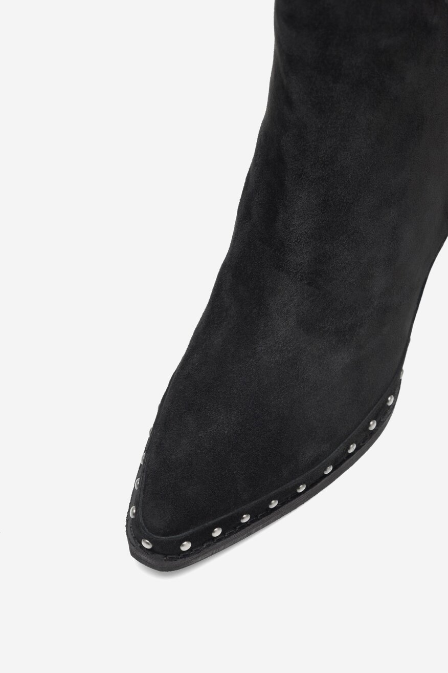 Kotníková obuv SAM EDELMAN ČERNÁ - 2230042242955