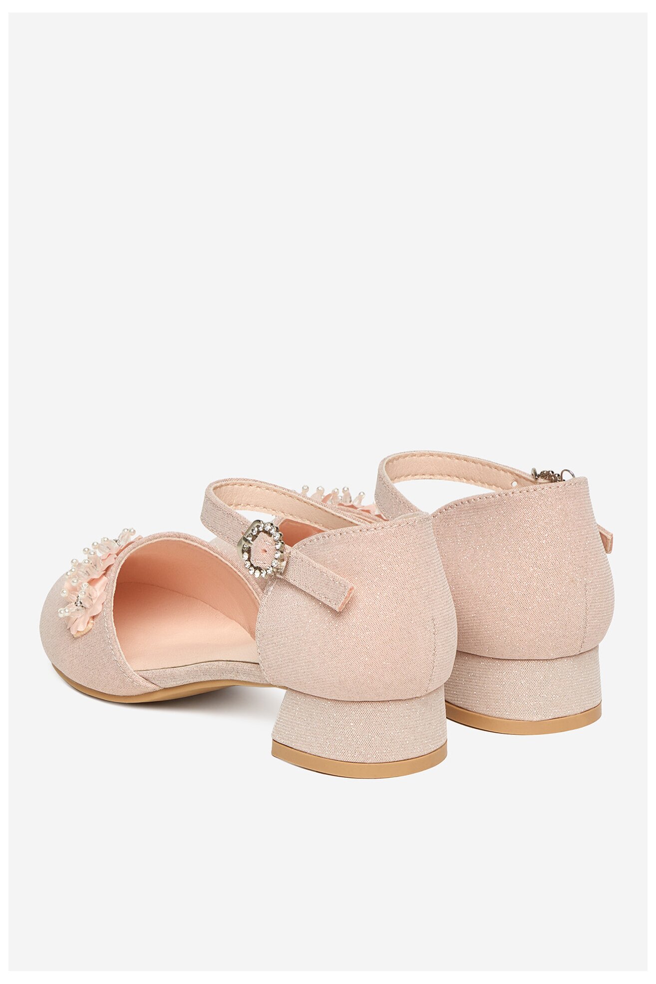 Baleriny Nelli Blu CM230522-7A Różowy