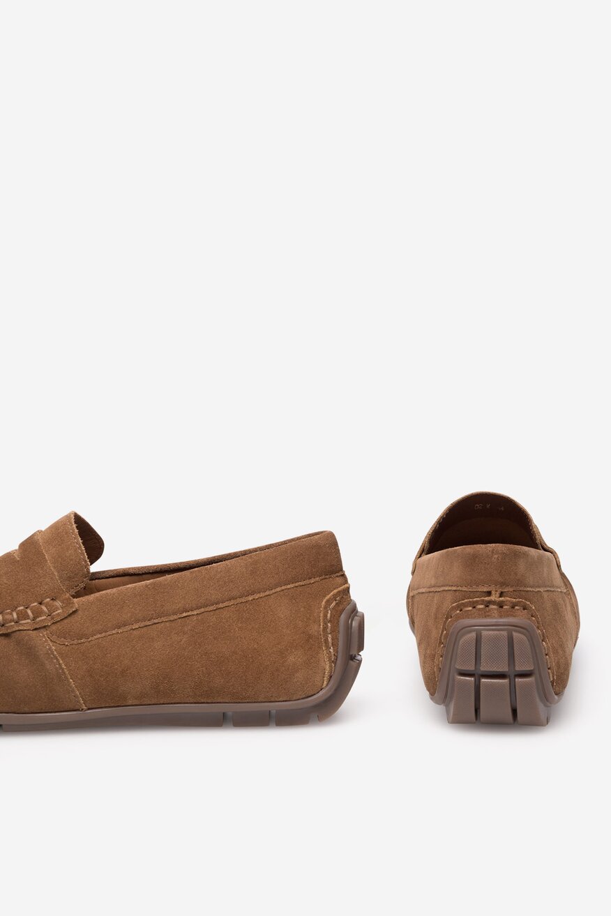 Lasocki - Mokasyny zamszowe - 5905588479857